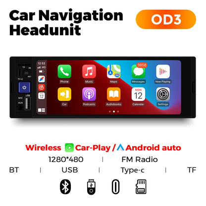 Radio CarPlay 1 Din